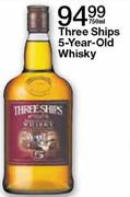 Three Ships 5-Year-Old Whisky-750ml