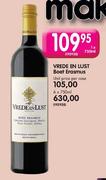 Vrede En Lust Boet Erasmus-1 x 750ml 