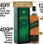 JOhnnie Walker Green Label Whisky-1ltr