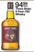 Three ships 5-Year-Old Whisky-750ml