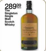 The Singleton Single Malt Scotch Whisky-750ml