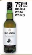 Black & White Whisky-750ml