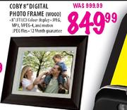 Coby 8" Digital Photo Frame