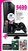 XBOX360 4GB Bundle Plus Kinect
