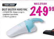 Black & Decker Dust Buster Hand Vac  