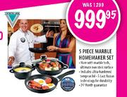 5-Piece Marble Homemaker Set