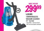 Logik 1200W Bagless Vacuum Cleaner (TP-VC612B)