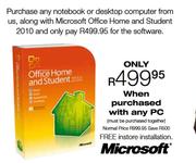 Microsoft Office Home & Student 2010
