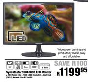 Samsung Sync Master S20A300B LED Monitor-20"
