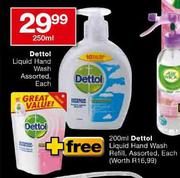 Dettol Liquid Hand Wash-250ml