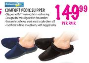 Homemark Comfort Pedic Slipper-Per Pair