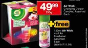 Air Wick Changing Colour Candles Assorted Each-155g