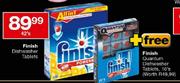 Finish Dishwasher Tablets-42's + Free Finish Quantum Dishwasher Tablets-10's