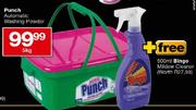 Punch Automatic Washing Powder-5kg + Free Bingo Mildew Cleaner-500ml