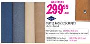 Van Dyck Tufted Rugs-80 x 120cm Each