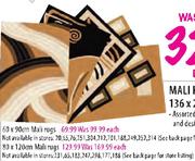 Mali Rugs-80 x 120cm Each