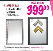 Amber Ray Classic Gold Mirror-1040 x 1345mm