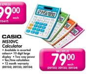 Casio MS10VC Calculator Each