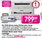 Brother TN2060 Black Laser Toner Cartridge Each