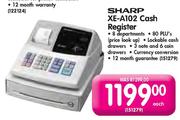 Sharp XE-A102 Cash Register