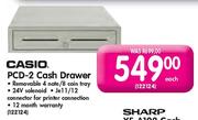 Casio PCD-2 Cash Drawer