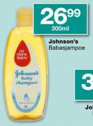 Johnson's Babasjampoe-300Ml