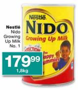 Nestle Nido Growing Up Milk No. 1-1.8Kg