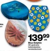 Blue Dolphin 3D-Gedrukte Toiletsitplekke Verskeidenheid-Elk