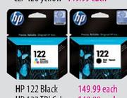 HP 122 Black Each
