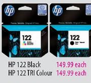 HP 122 TRI Colour Each