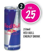 Red Bull Energy Drink-2x250ml