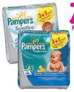 Pamper Quad Wipes -Per Pack