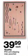 Quality PVC Anti-Slipping Mat Assorted-Each