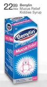 Benylin Mucus Relief Kiddies Syrup-100ml