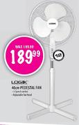 Logik 40cm Pedestal Fan