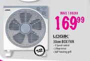 Logik 30cm Box Fan