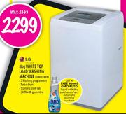 LG 8kg White Top Load Washing Machine (T8011TDFP) 