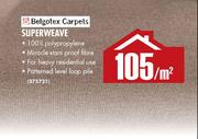 Belgotex Carpets Superweave - Per Mtr. Square