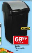 Addis Flip-Top Bin-46Ltr Each