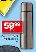 Vlekvrye Staal Vakuumfles-1l Elk