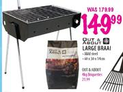 Out & About Large Braai-60 x 30 x 14cm