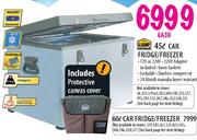 Camp Master Car Fridge Freezer-45 Ltr + Protective Canvas Cover