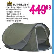 Camp Master Instant 2 Tent-200cm x 140cm x 100cm (H)