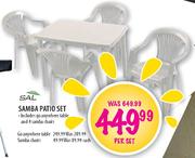 Sal Samba Patio Set