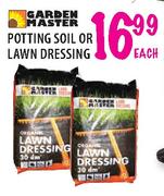 Garden Master Potting Soil or Lawn Dressing-each