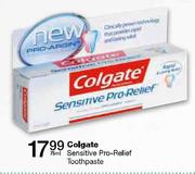 Colgate Sensitive Pro-Relief Toothpaste-75ml Each