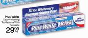 Plus White Xtra Whitening Toothpaste With Peroxide-60g Each