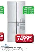 Kelvinator Mirror French Door Fridge-520Ltr(KI5520SS-4D)