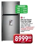 LG Top Freezer Frost Free Fridge-600Ltr(GRB-762GLPW)