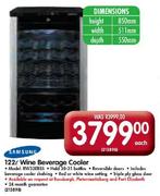 Samsung Wine Beverage Cooler-122Ltr(RW33EBSS)
